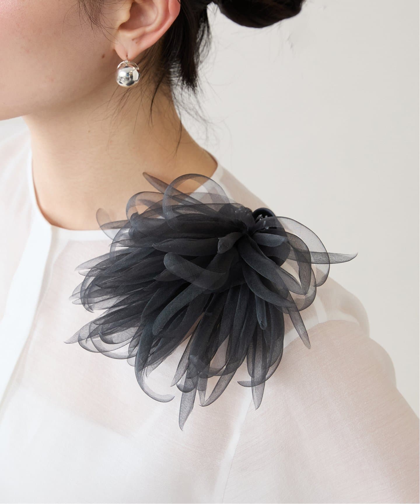 追加2》シルクオーガンジーコサージュ（コサージュ）｜VERMEIL par