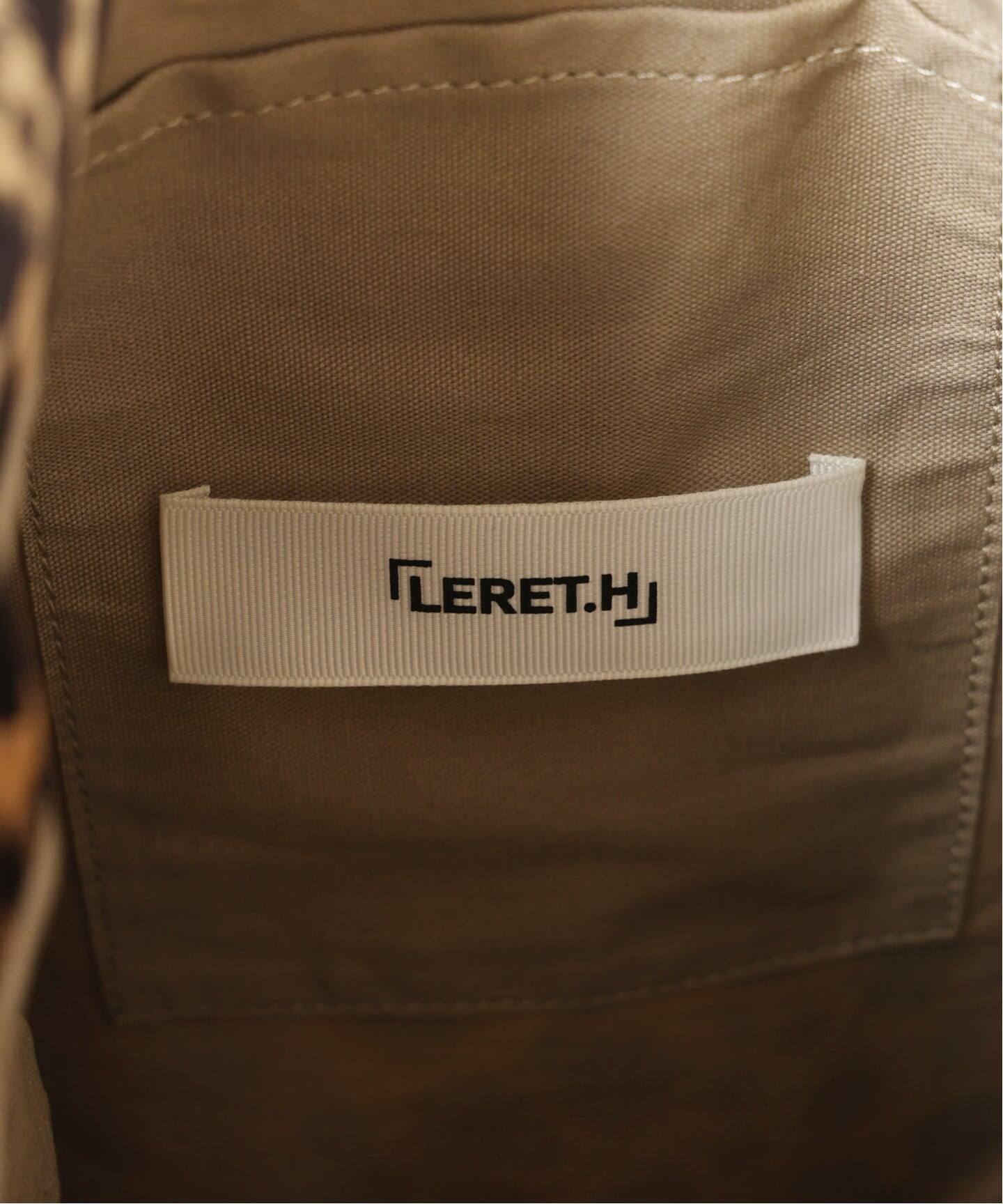 追加4》LERET.H ルレアッシュ サック・カレ（ハンドバッグ）｜VERMEIL