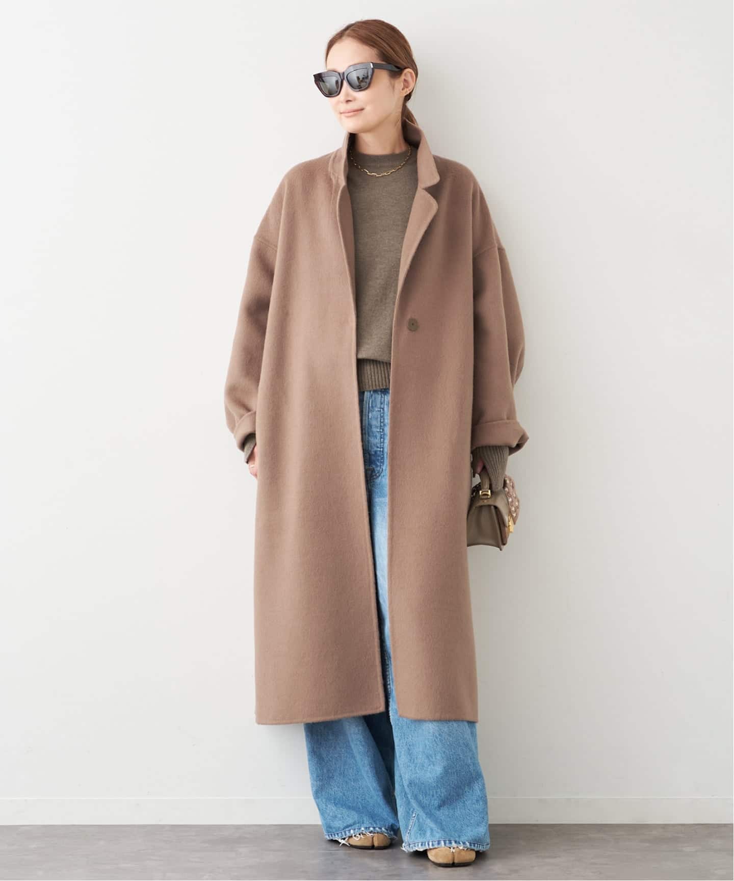 ウールアンゴラ リバーコート（チェスターコート）｜Deuxieme Classe