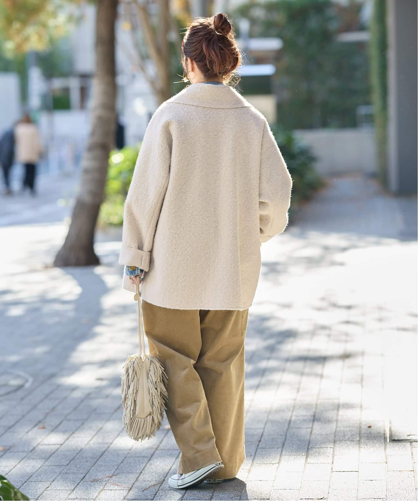 追加》ブークレージャージ着流しコート（その他ブルゾン／アウター