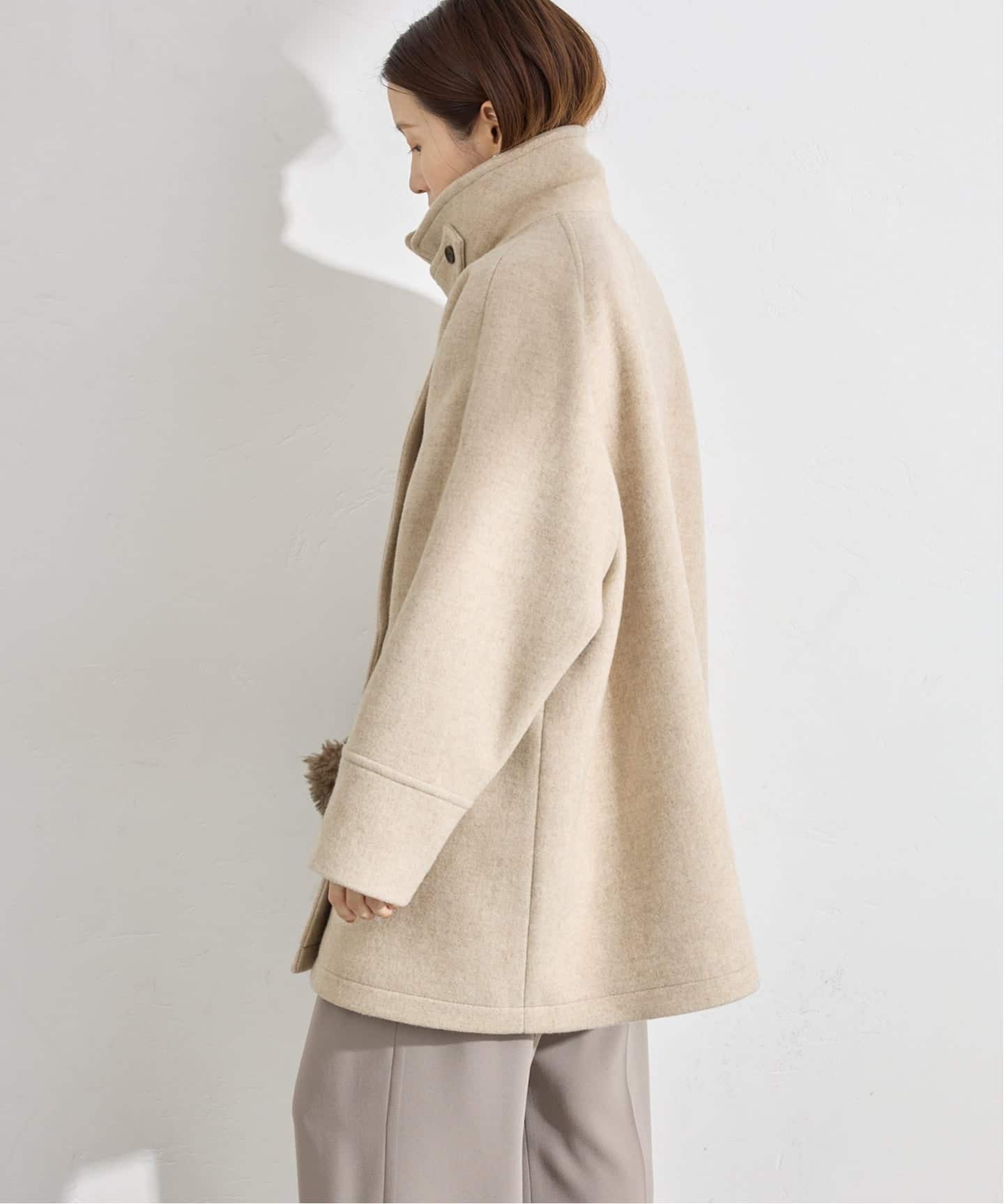 ダブルブレストハーフコート（その他ブルゾン／アウター）｜IENA