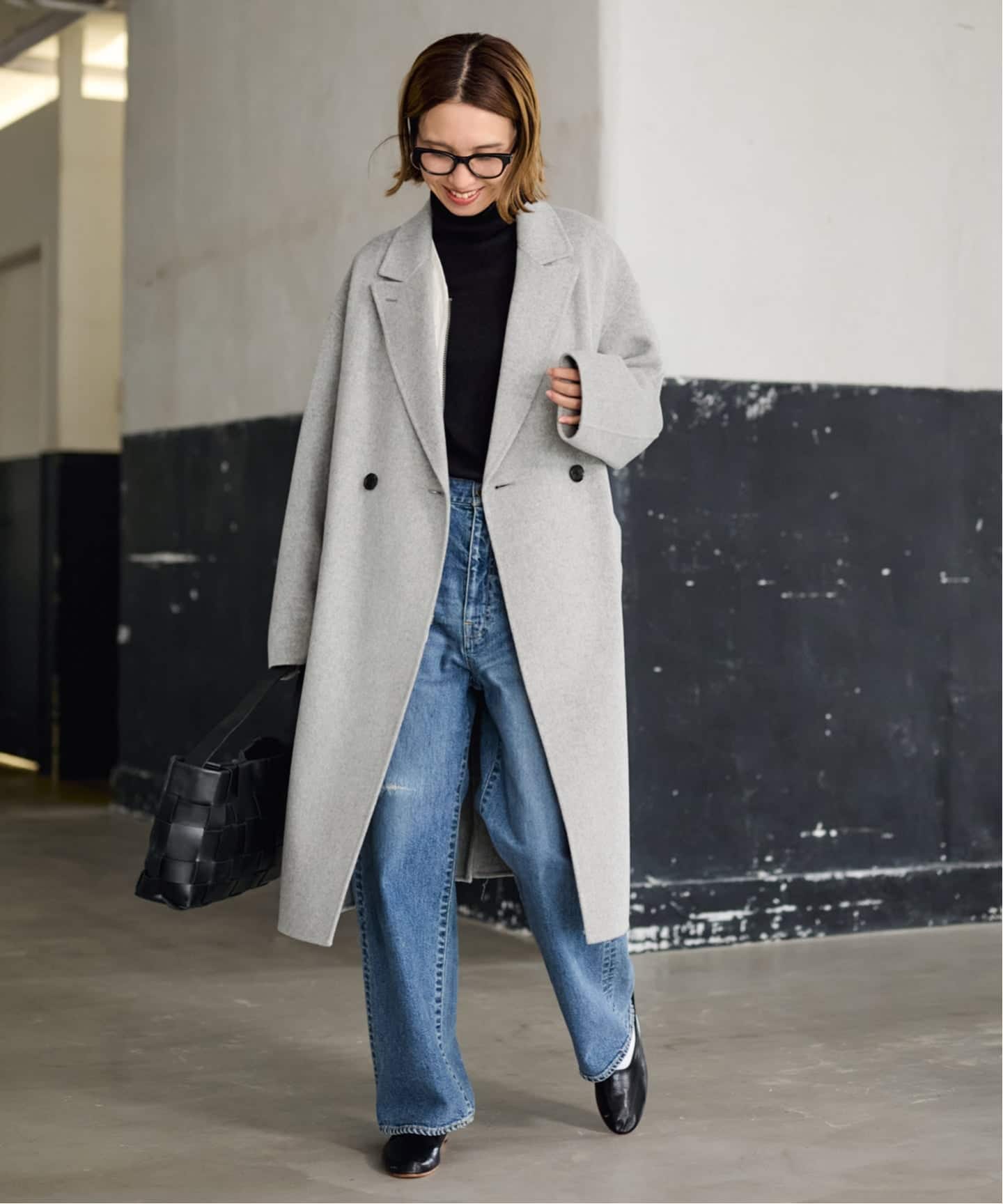 ≪追加≫SUPER160'sダブルブレストコート（チェスターコート