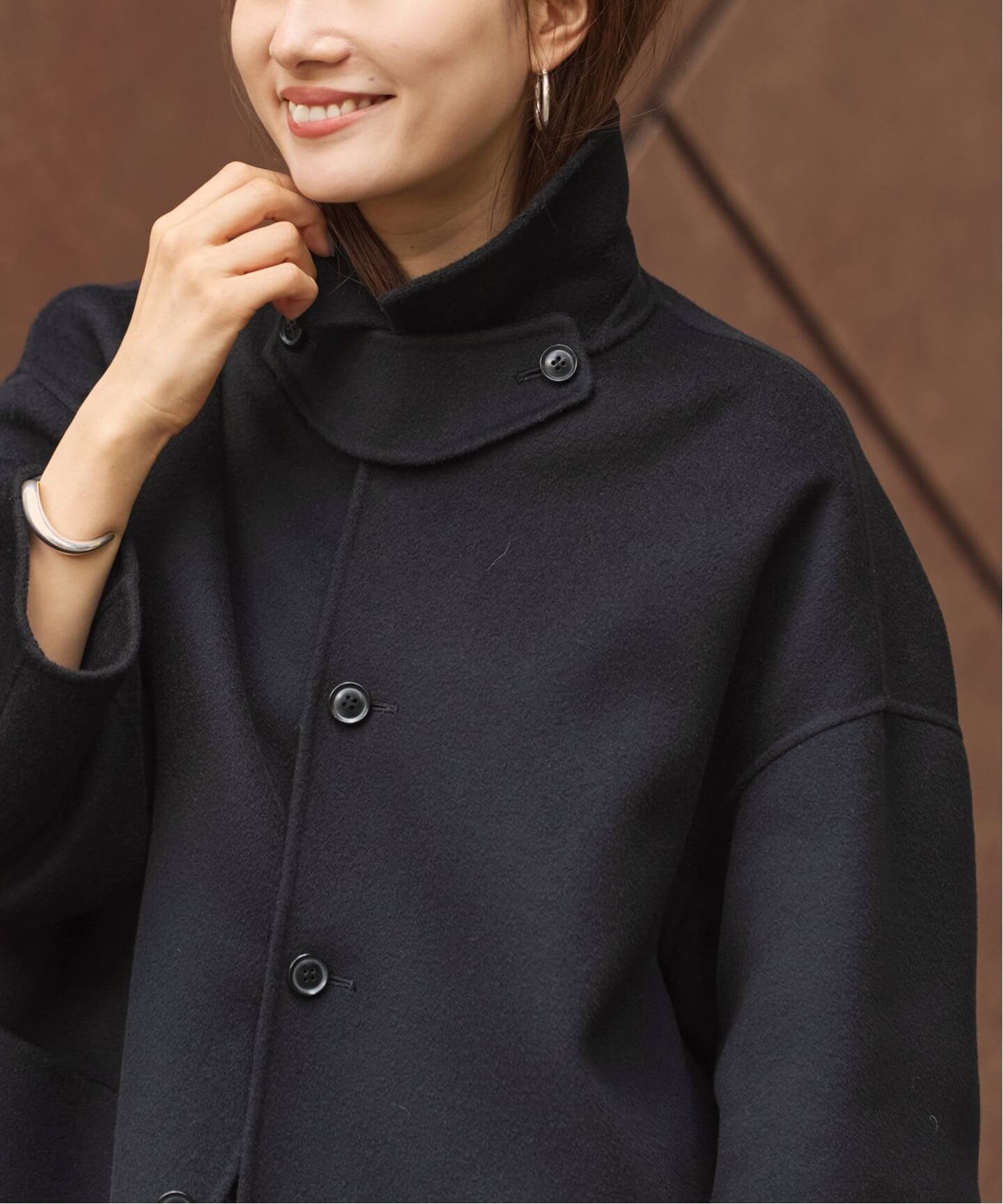 ≪追加≫ハミルトンバルカラーミドルコート 2（ステンカラーコート