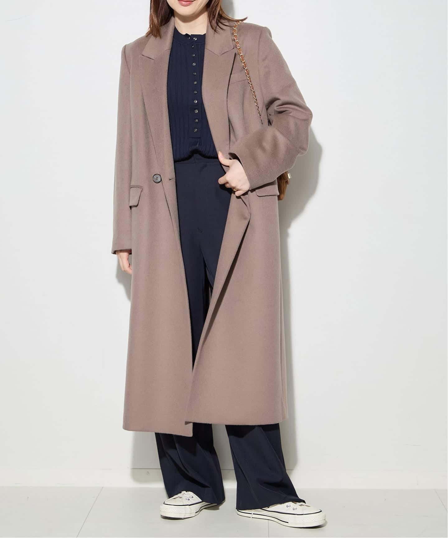 カシミヤMIXウールチェスターコート（チェスターコート）｜JOURNAL