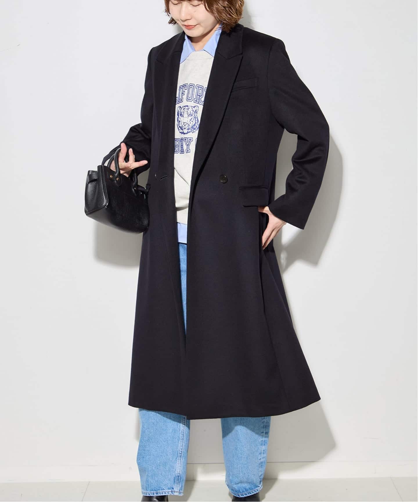 カシミヤMIXウールチェスターコート（チェスターコート）｜JOURNAL