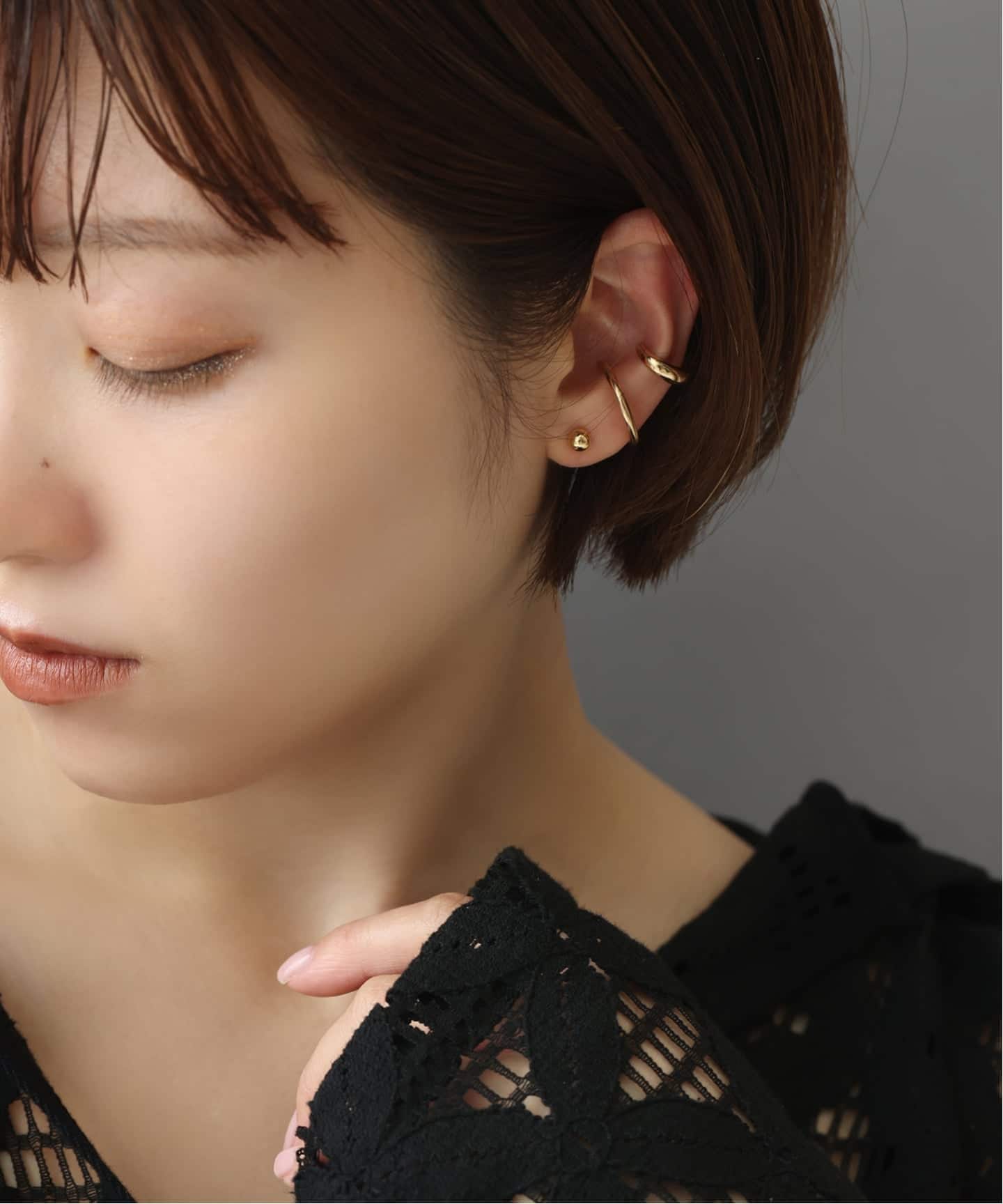 5mmボールピアス K18（両耳）（ピアス（両耳用））｜Lilas（リラ）の