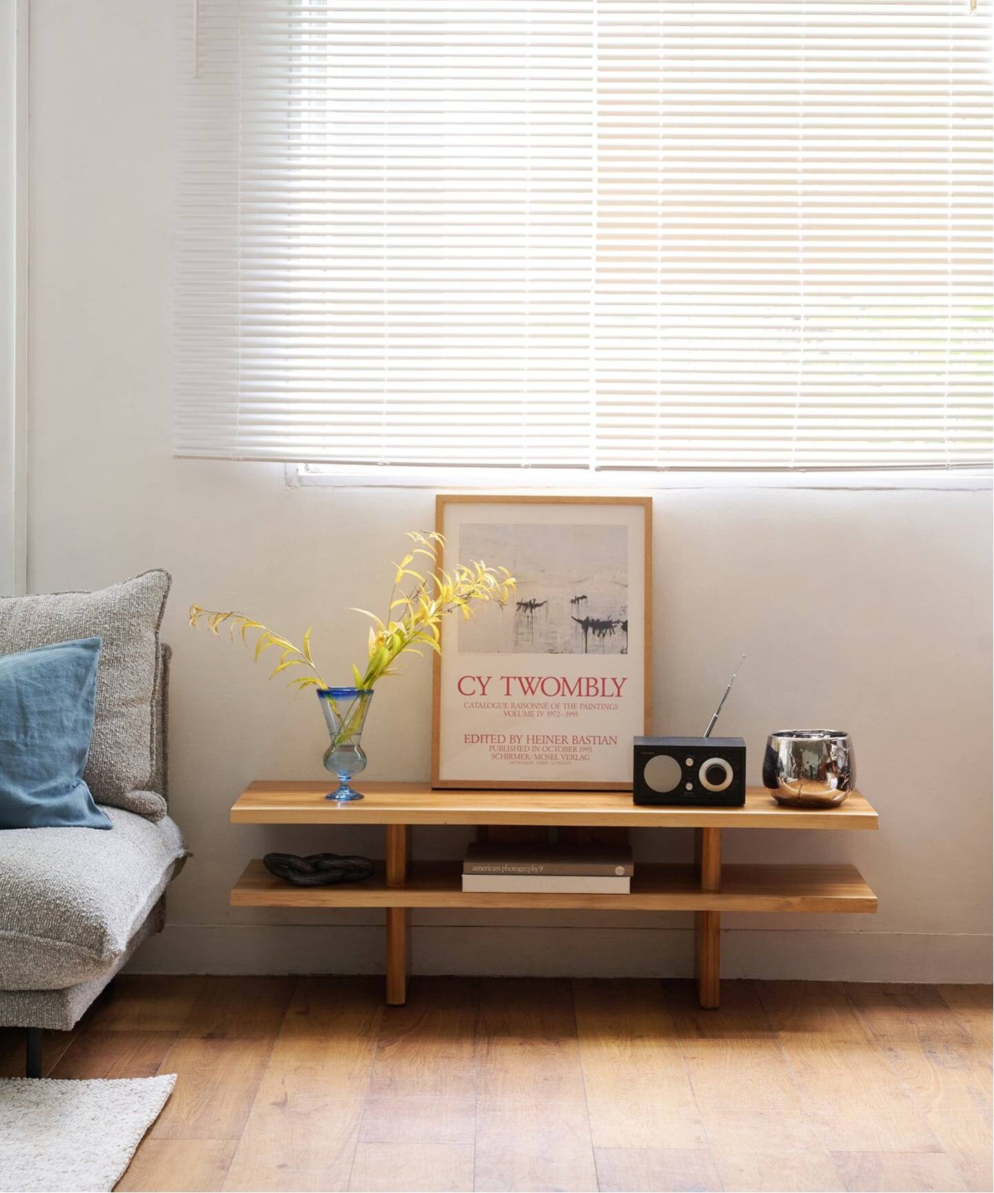 大型商品》LIVE EDGE WOOD LOW BOARD テレビボード（収納家具