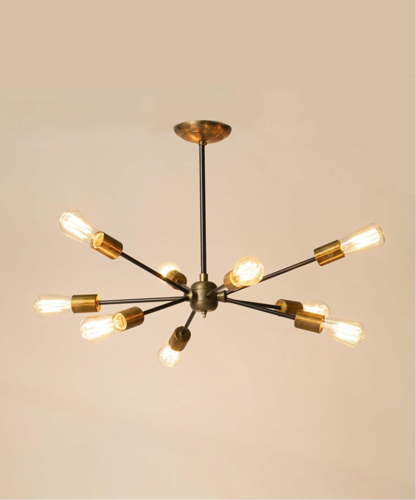 ACME SOLID BRASS LAMP 3ARM / BLACK 【公式通販】 アクメファニチャー