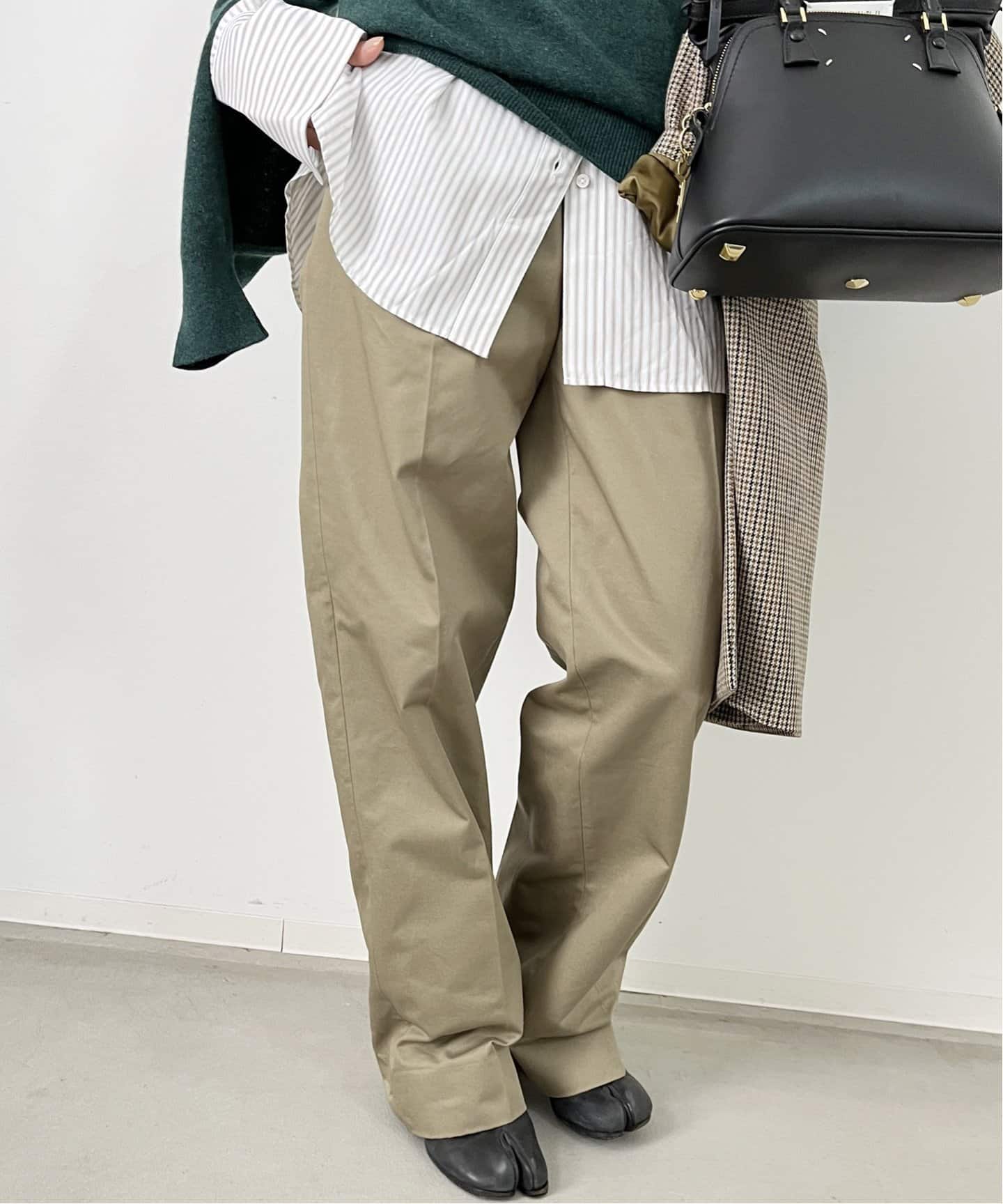 メゾンマルジェラ Maison Margiela ベージュ チノパン