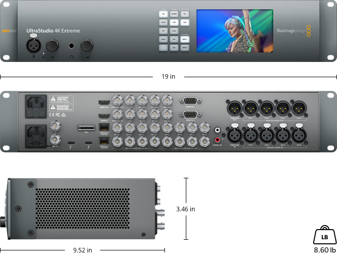 UltraStudio – Tech Specs | Blackmagic Design