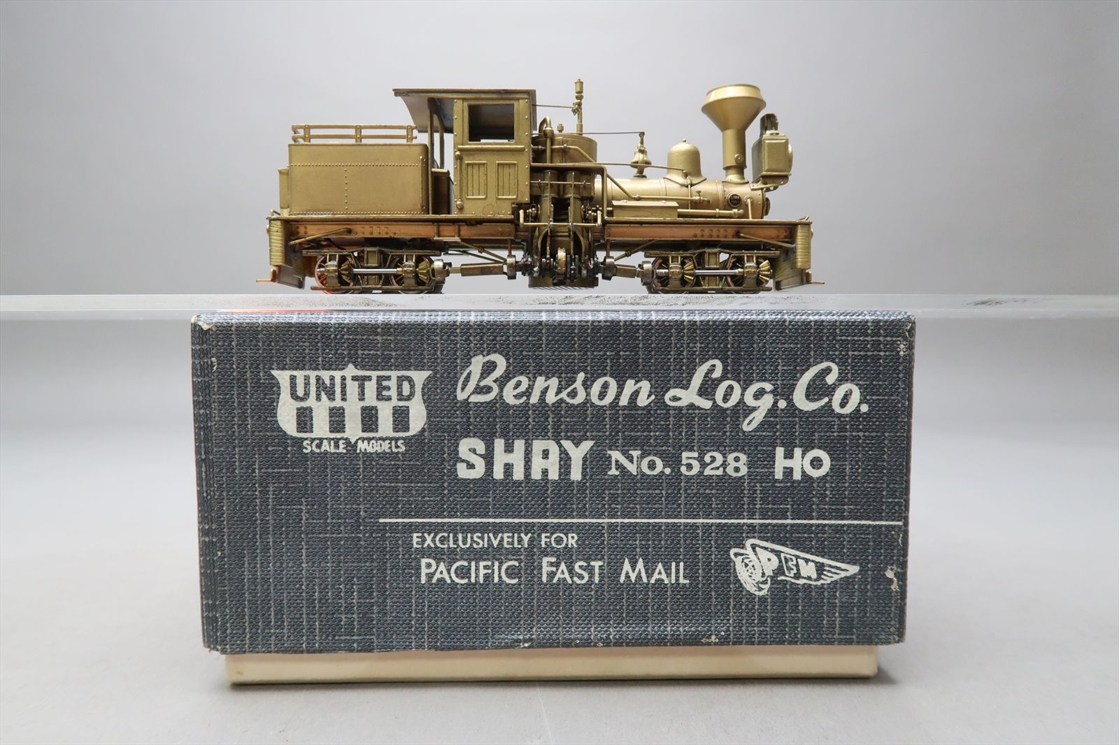 鉄道模型 UNITED HOn3 Benson Log. Co.25ton SHAY UNITED HOn3 Benson