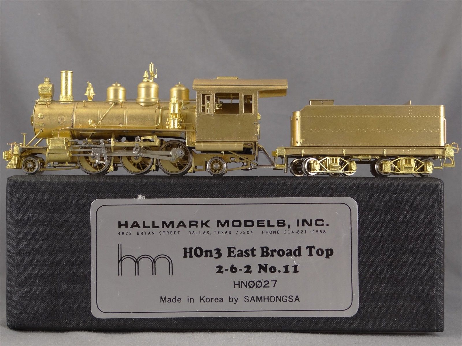 HALLMARK MODELS East Broad Top No.11 完成品 HALLMARK MODELS East