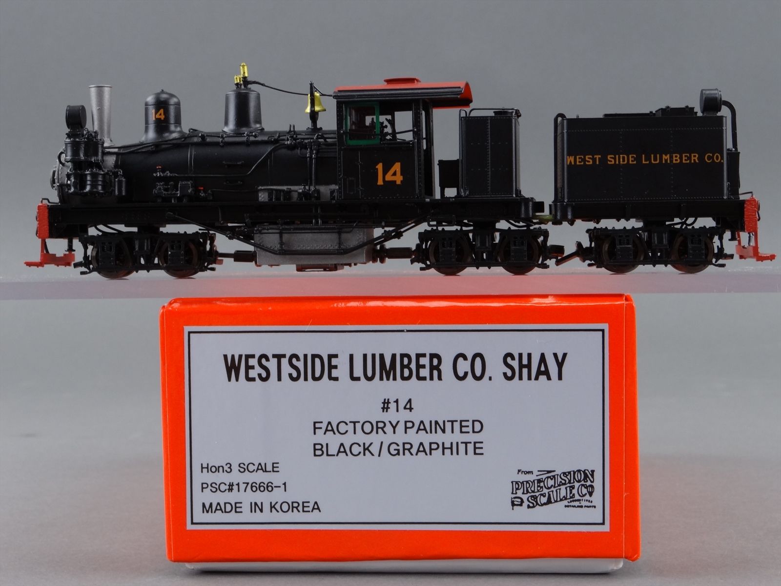 中村精密Westside Model HASSINGER LUMBER SHAY Westside Model