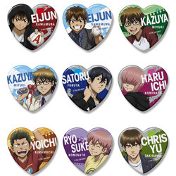 ダイヤのA ハート缶バッジコレクション 4