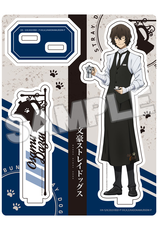 文豪ストレイドッグス アクリルスタンド 中島敦/太宰治/芥川龍之介