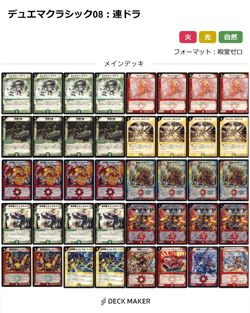 デュエマ クラシックデッキ 8種 デュエマ クラシックデッキ 8種