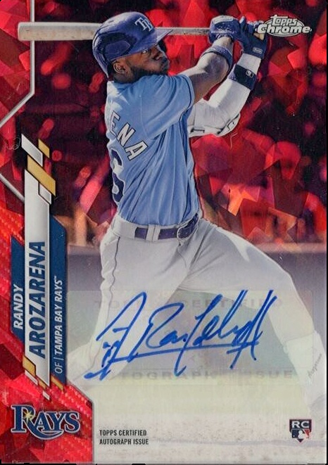 激レア】RANDY AROZARENA オートサインRCカード Randy Arozarena