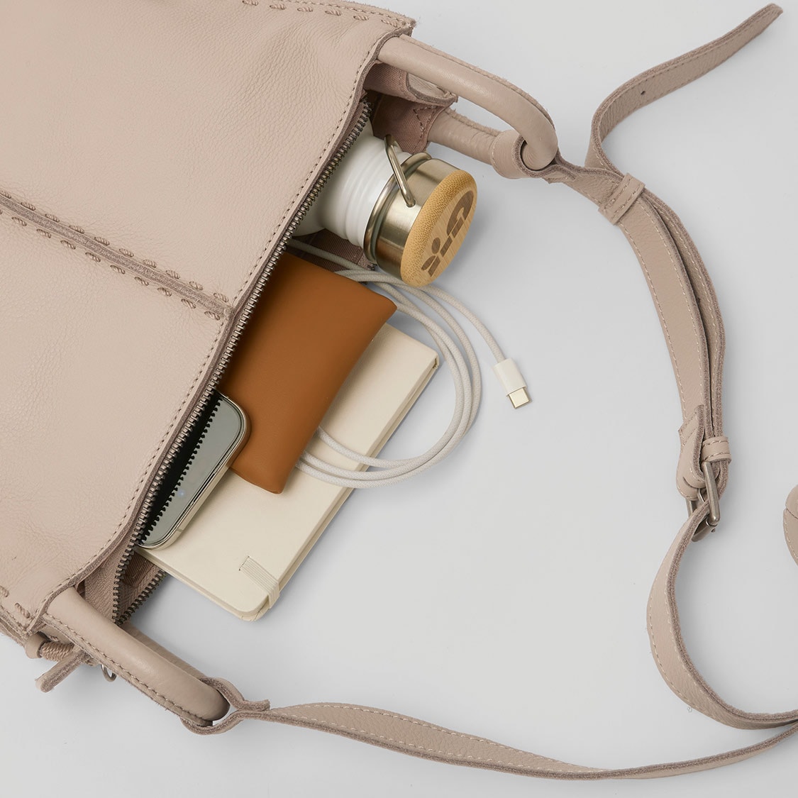 Los Feliz Crossbody | Handmade Crochet & Leather Crossbody Bags