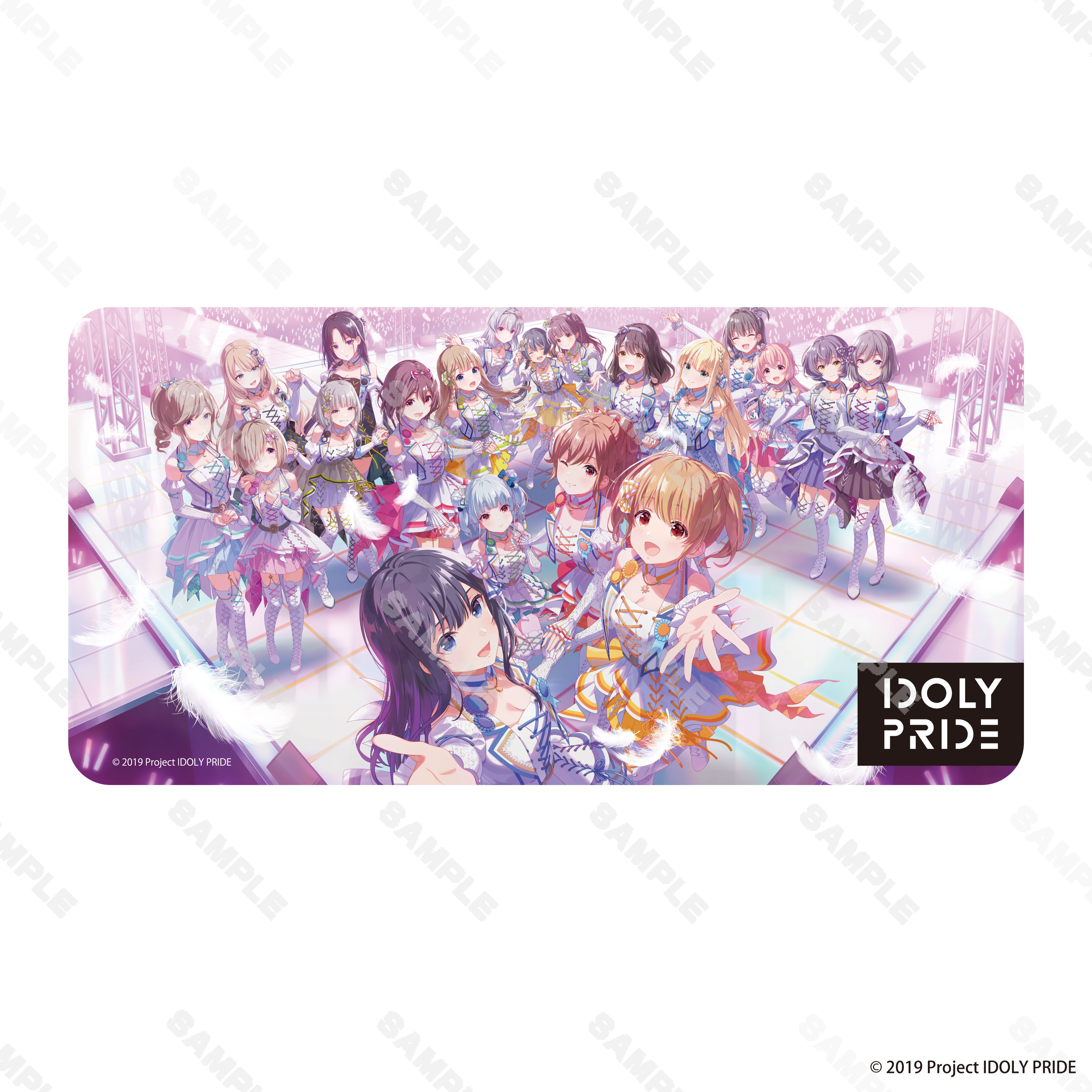 ラバーマット 2周年記念Ver.【MeeToMa ミートマ｜アニメ・ゲームの