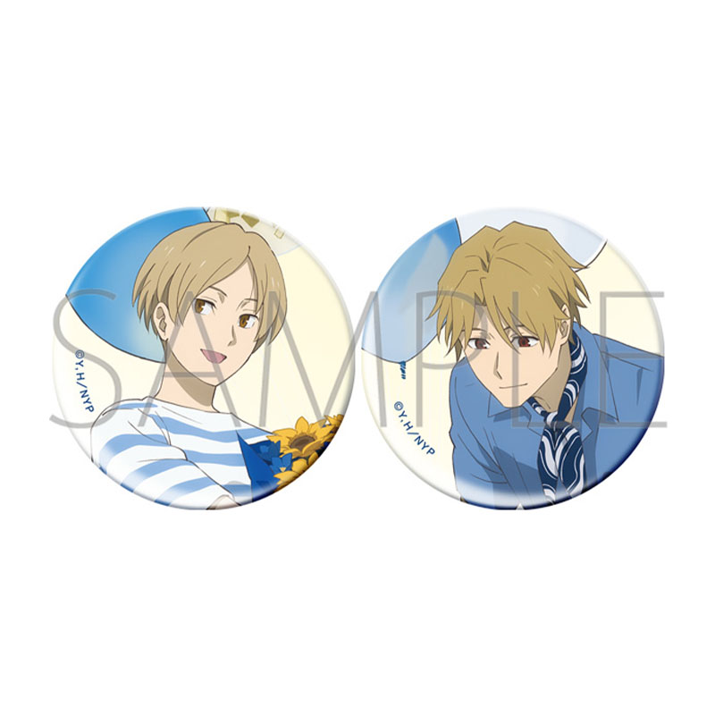 夏目友人帳 夏目貴志 缶バッジ 缶バッジセット【夏目友人帳 アニメ公式
