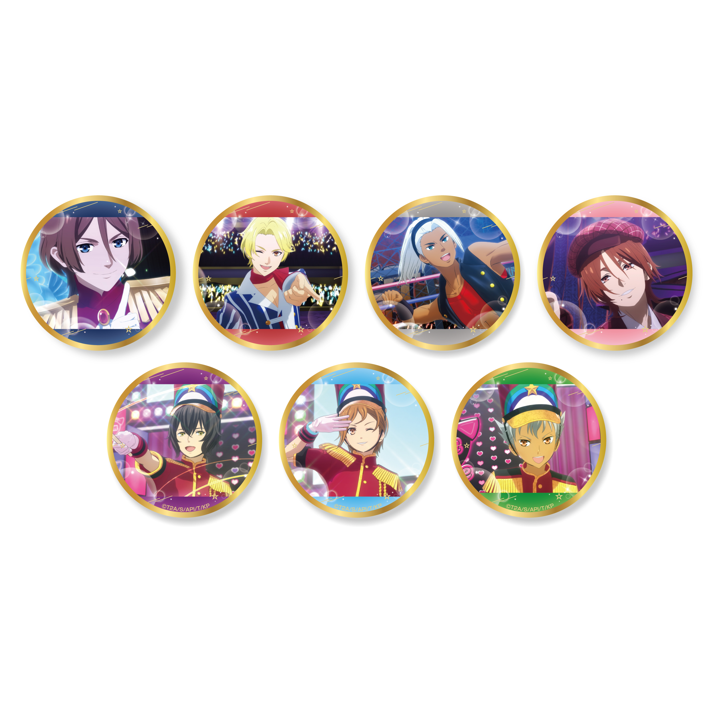 シャヰン キンツア トレーディング缶バッジ KING OF PRISM キンプリ