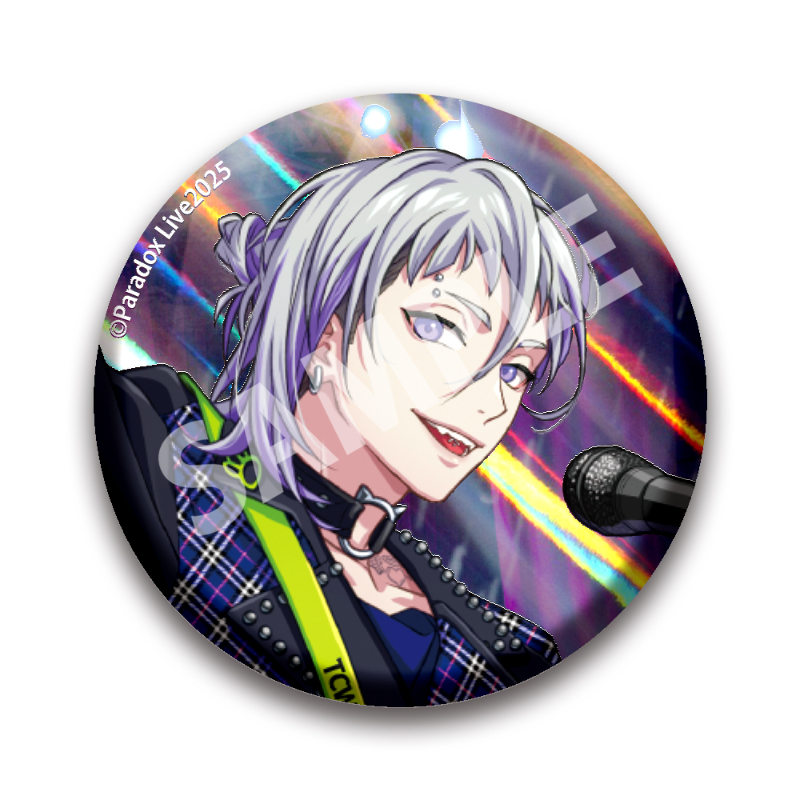 棗リュウ 缶バッジ バースデー パラライ ParadoxLive 棗リュウ 缶