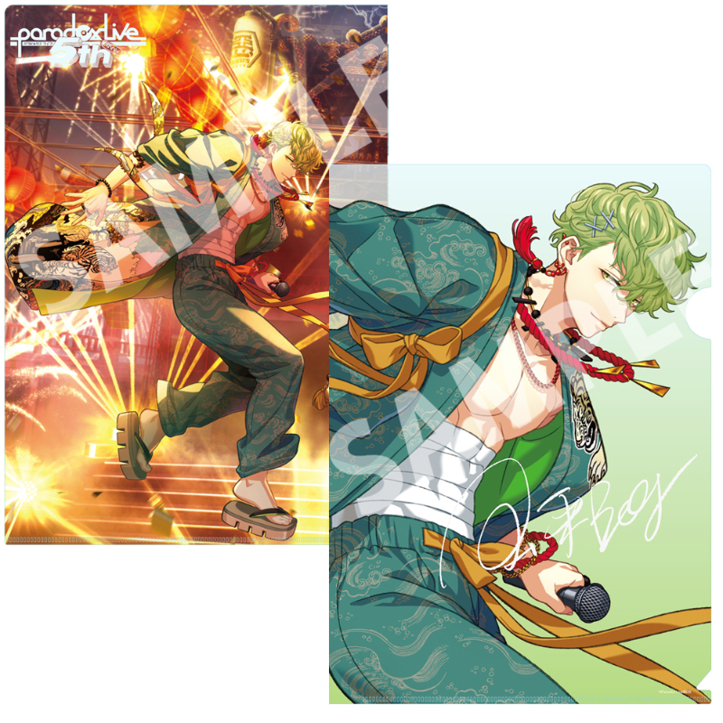 Paradox Live A4クリアファイル 5th Anniversary 征木 北斎【アニメ