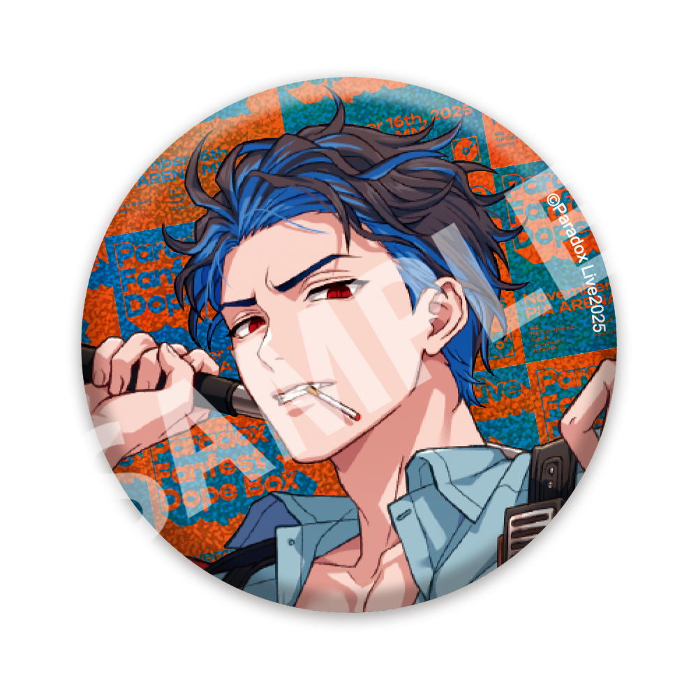 Paradox Liveパラライ 4周年 BIG缶バッジ 犬飼憂人 犬飼憂人 4周年