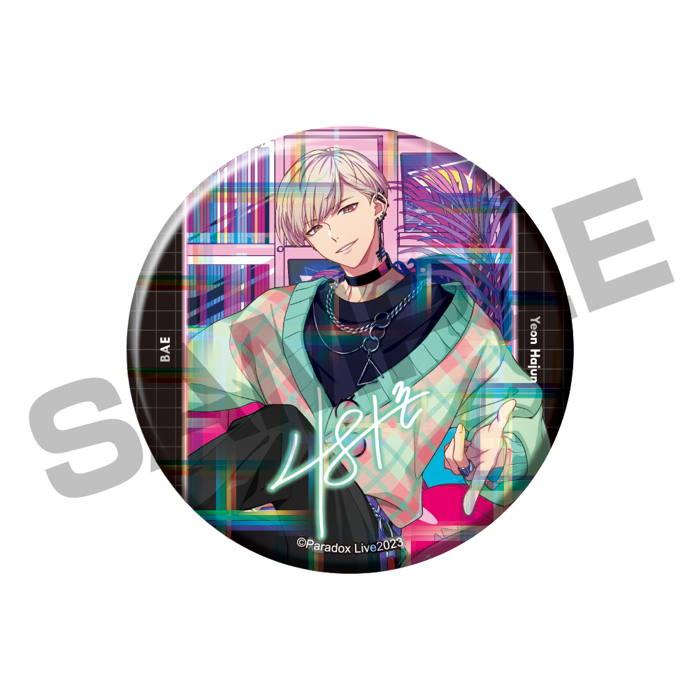 Paradox Live BIG缶バッジ -3rd Anniversary- 燕 夏準【アニメタイムズ