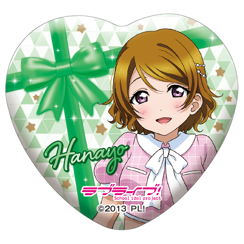 GiGO コラボカフェ ラブライブ！ μ's ハート缶バッジ 9点セット ラブ