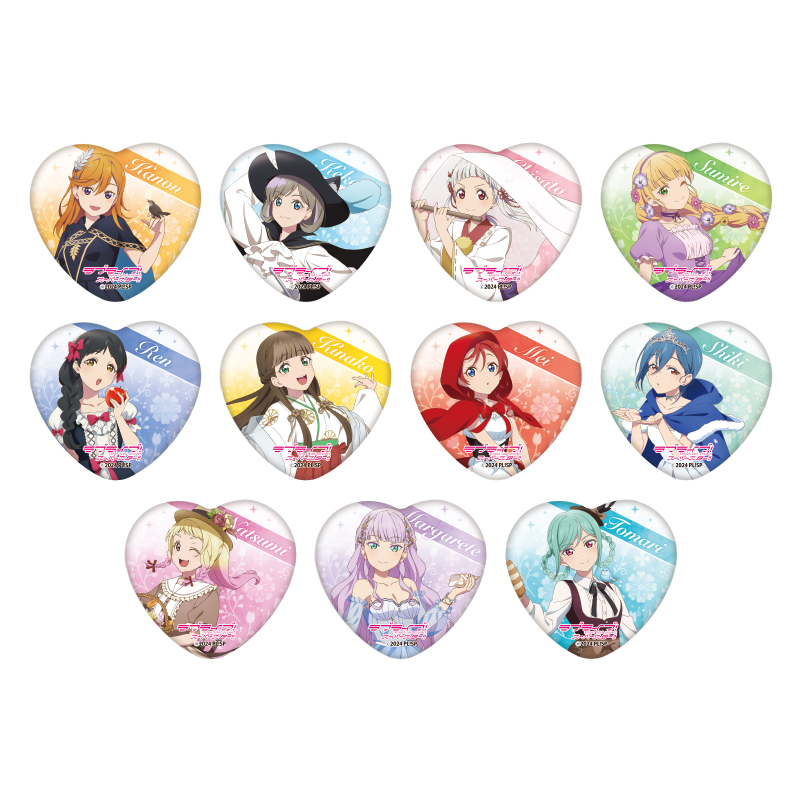 ラブライブTVアニメ放送10周年記念 海外限定矢澤にこハ一ト缶バッジ12