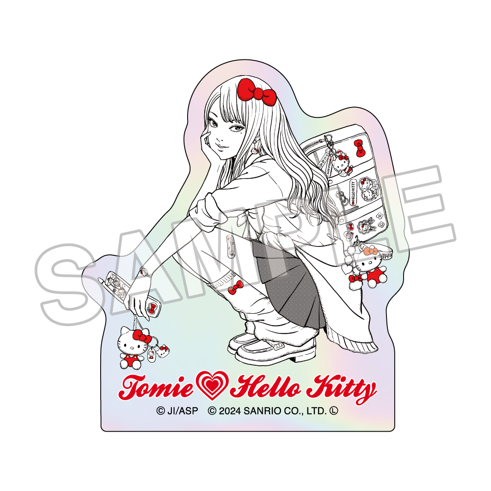 伊藤潤二サンリオキャラクターズコラボハローキティギャル富江複製原画