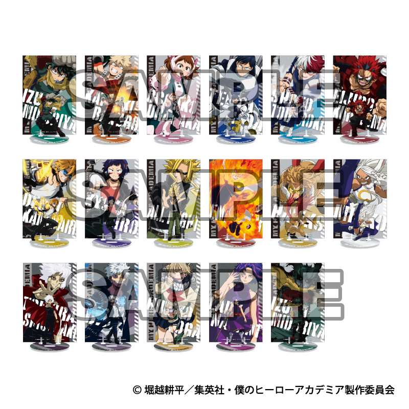 僕のヒーローアカデミア 背景ポストカード付アクリルスタンド (轟焦凍