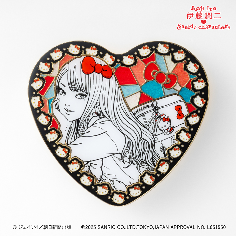 伊藤潤二 ギャル富江 ハローキティ A4クリアファイル 5枚セット 新品未