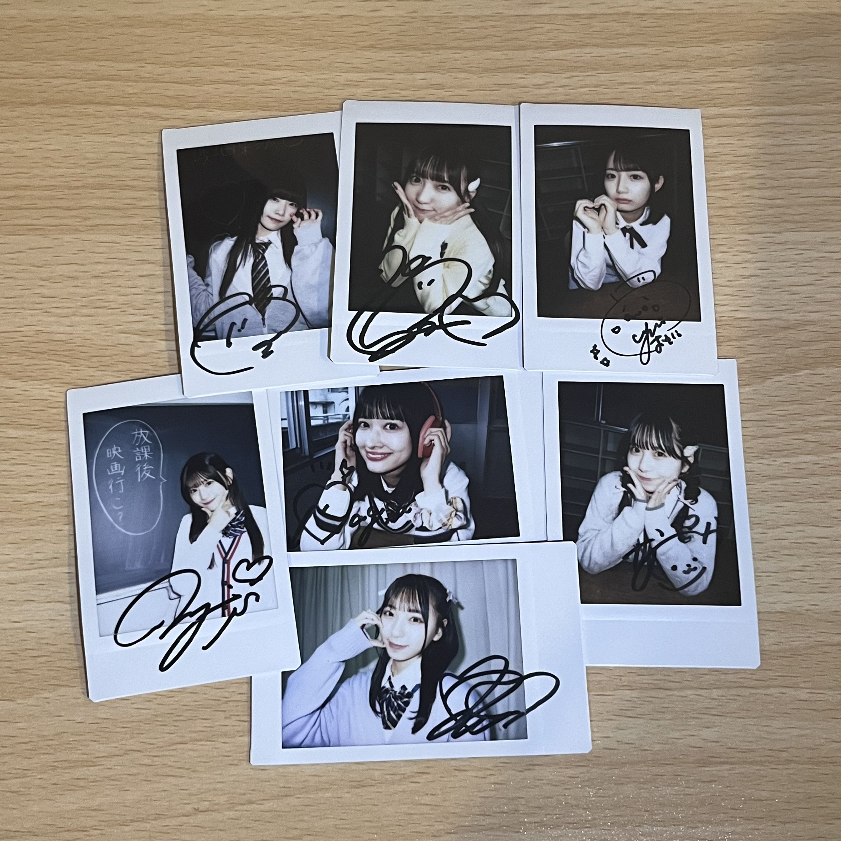 SWEET STEADY すいすて 全員集合チェキ 直筆サイン入り SWEET STEADY