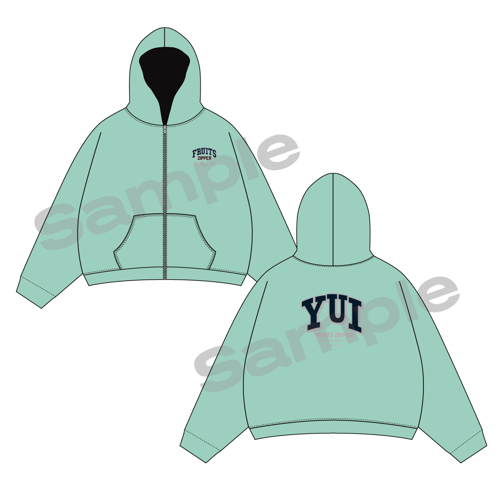 FC限定】FRUITS ZIPPER OSHI API Zip-up hoodie【ASOBIMALL(アソビ