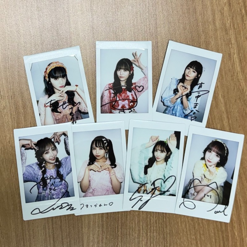 フルーツジッパー櫻井優衣直筆サインアクリルパネル