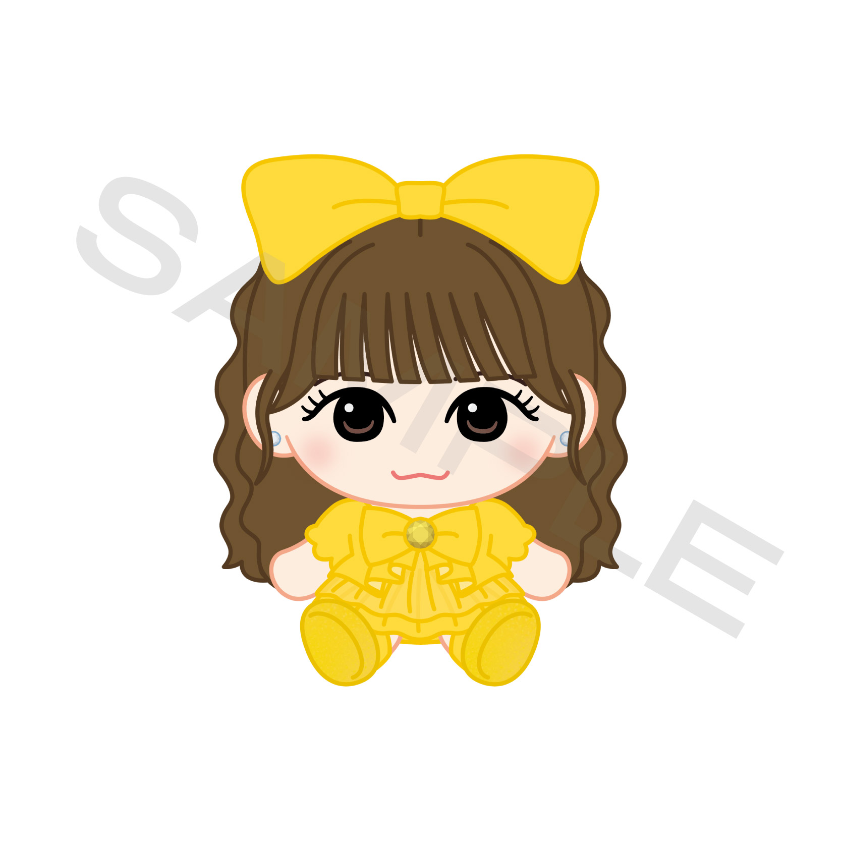 幕張公演】FRUITS ZIPPERメンバー別かわぬいver.2（全7種）【ASOBIMALL