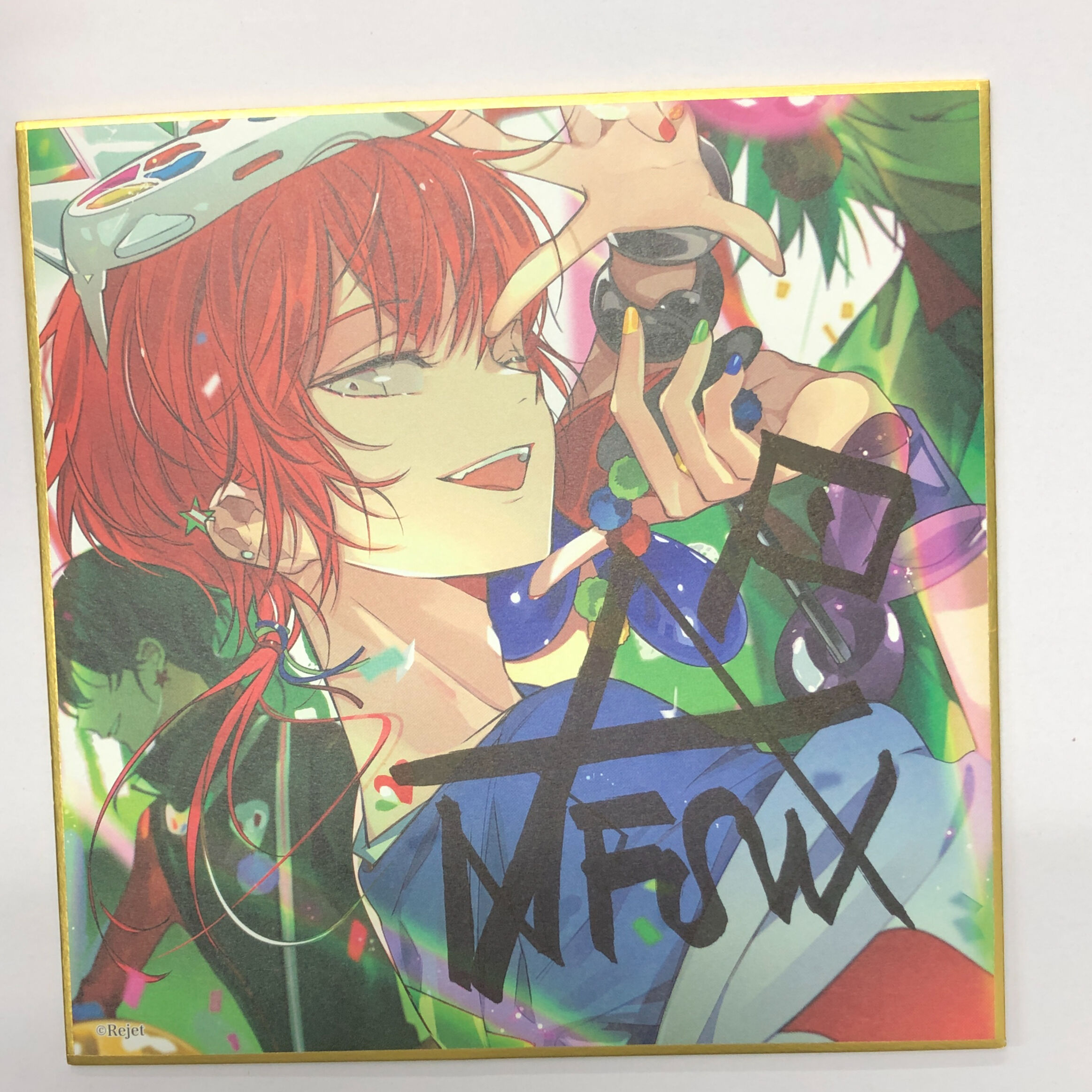 ディアヴォーカリスト ディアヴォ エーダッシュ 直筆サインポスター