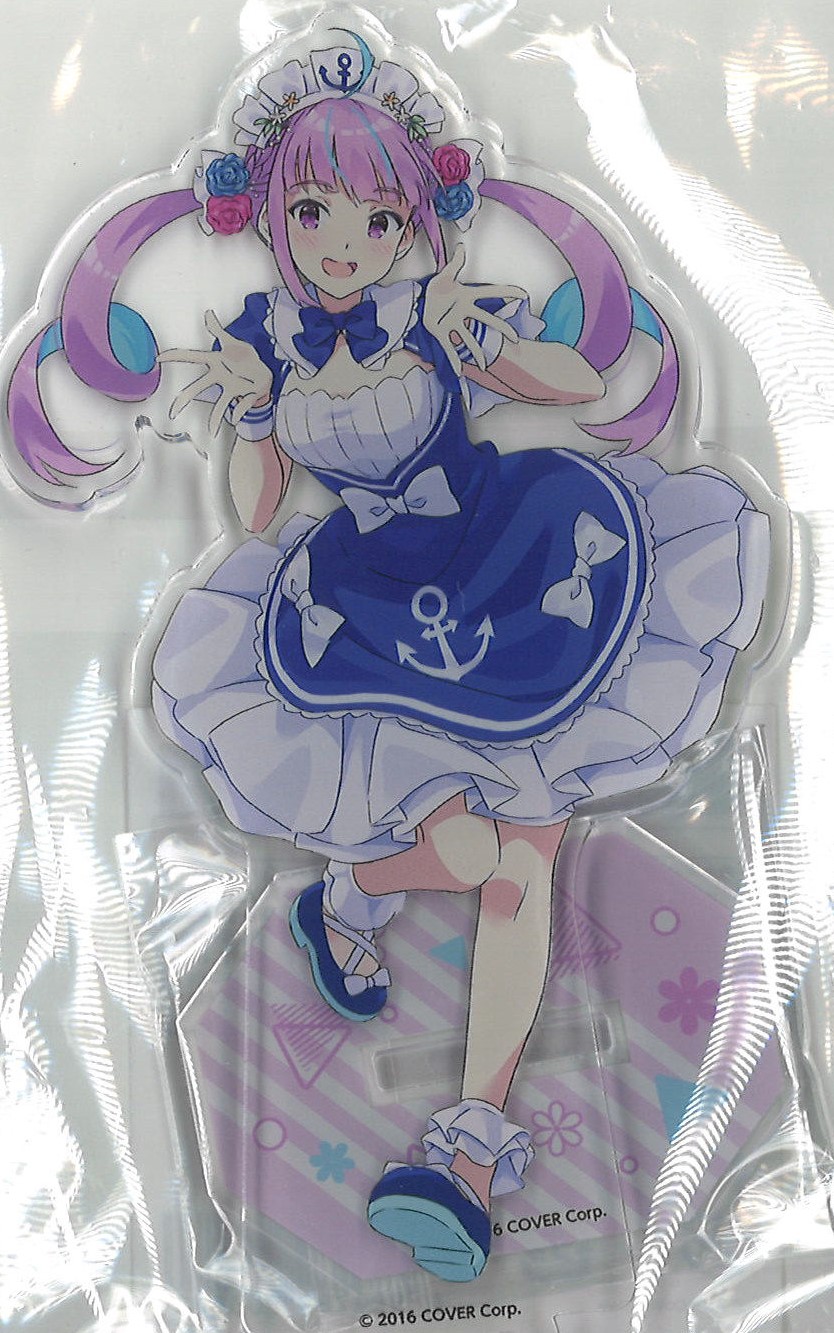 希少品 賭ケグルイ×× Vアニ限定 アクリルキーホルダー 生志摩妄 湊あくあ