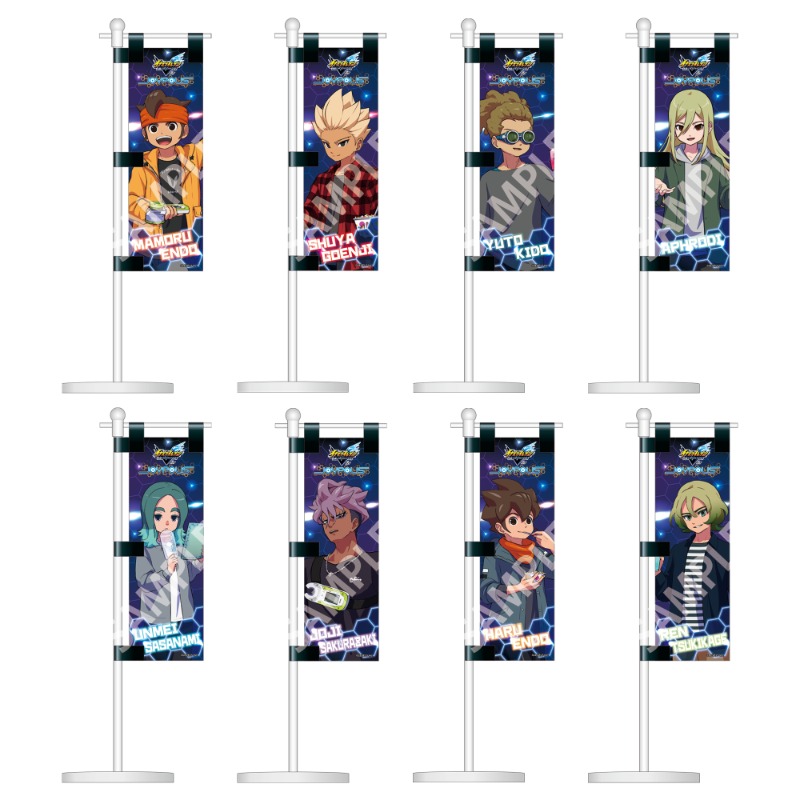 イナズマイレブン ジョイポリス ミニアクリルスタンド 笹波雲明