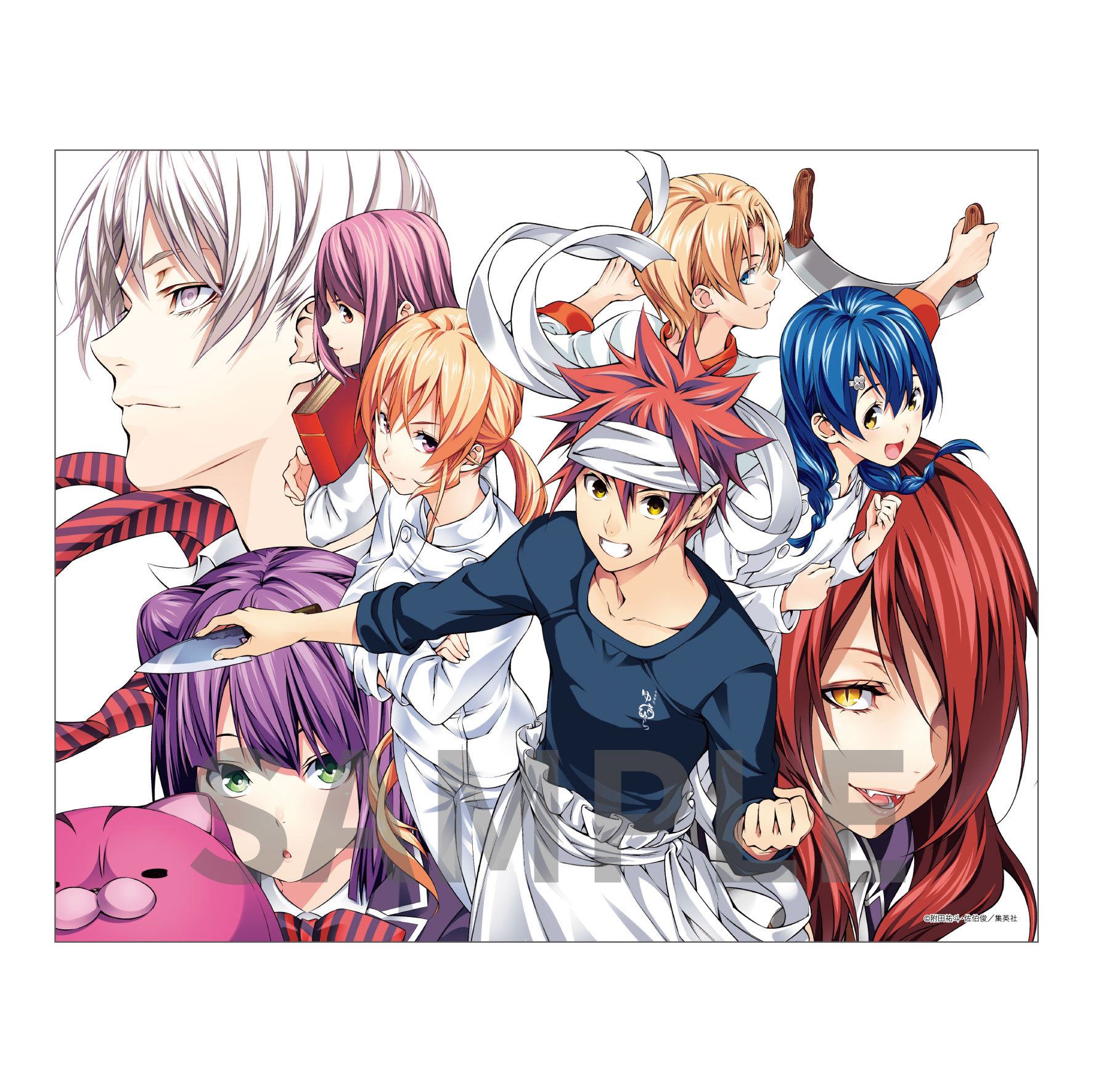 食戟のソーマ 複製原画｜食戟のソーマ】週刊少年ジャンプ 当選品