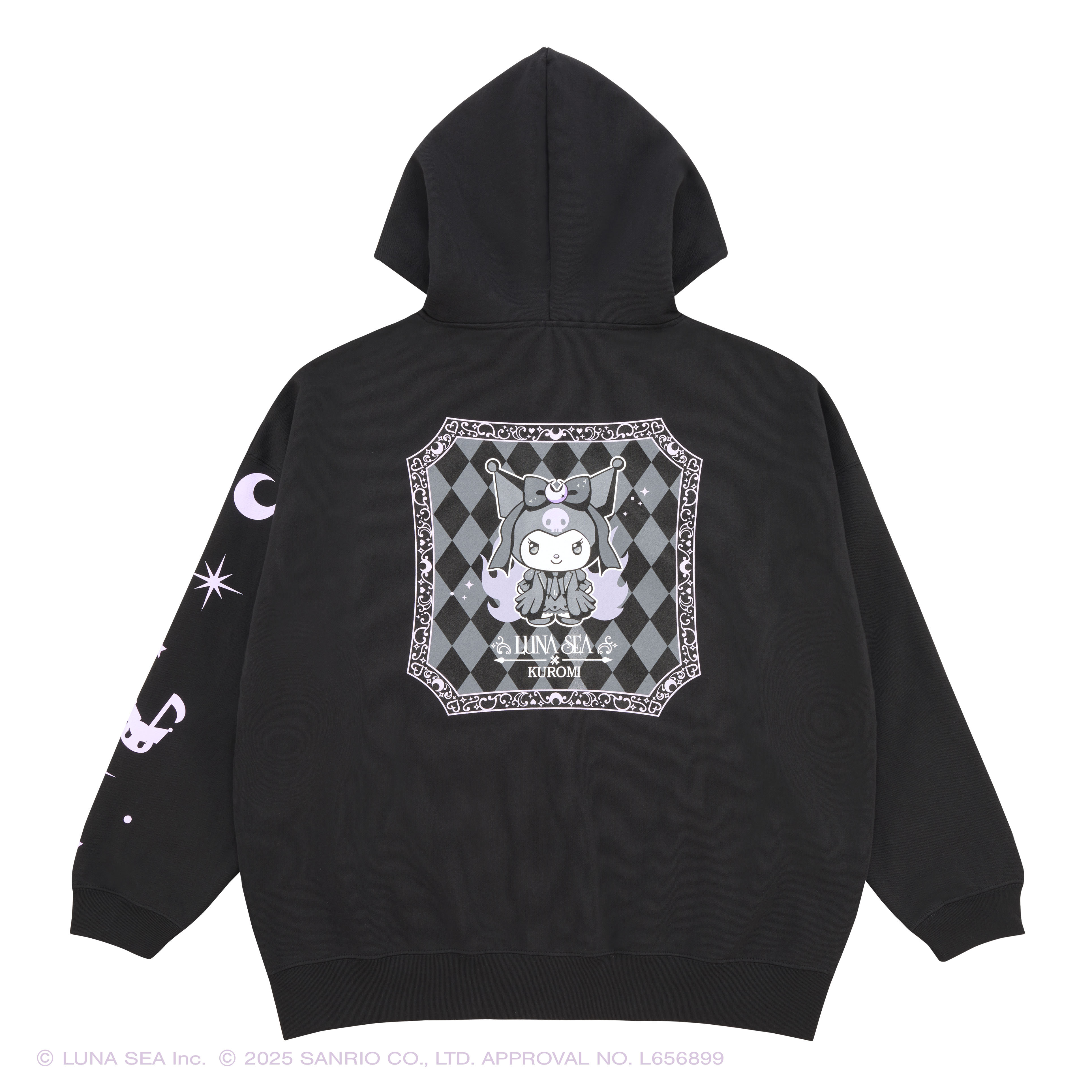 LUNA SEA×KUROMI ジップアップパーカー【LUNA SEA OFFICIAL WEB STORE】