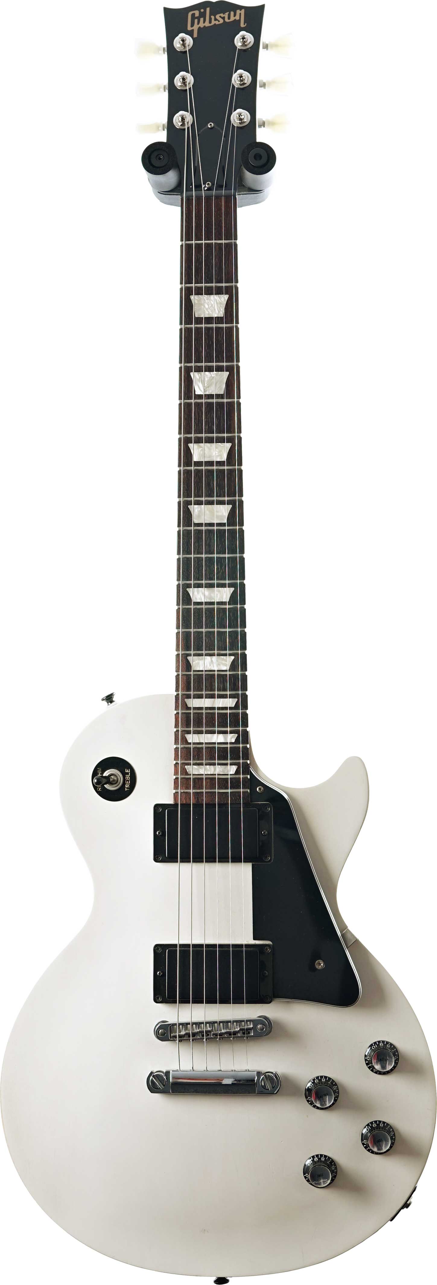 Gibson 2013 LPJ Rubbed Trans White (Pre-Owned) | guitarguitar