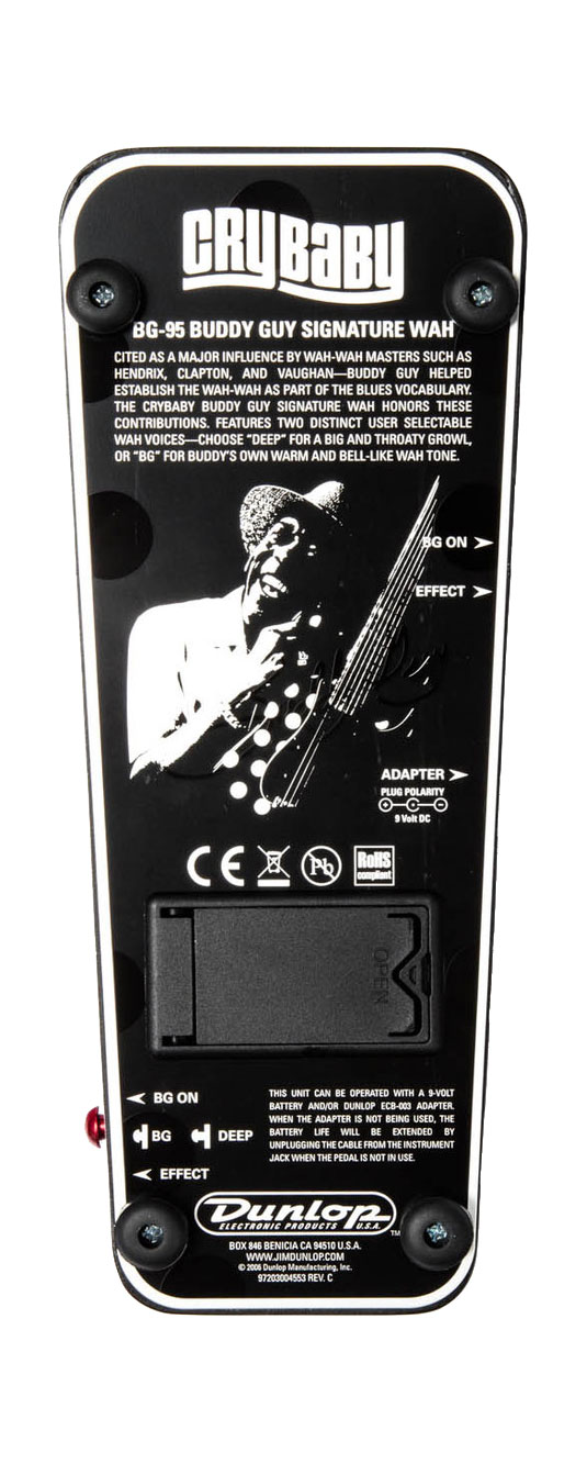 Dunlop BG95 Buddy Guy Wah | guitarguitar