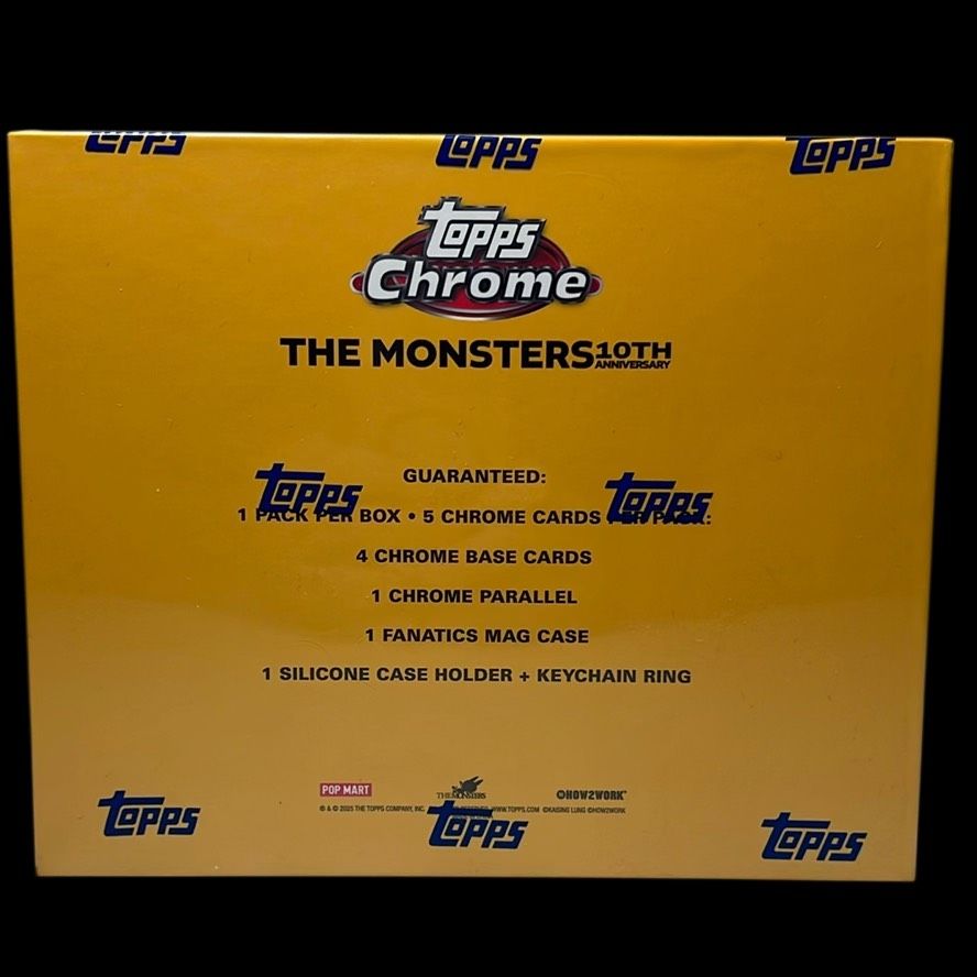 2025 Topps Chrome The Monsters Series 2箱 2025 Topps Chrome The