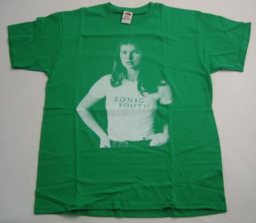 SONIC YOUTH 90's Tシャツ girl print グリーンM SONIC YOUTH 90's T