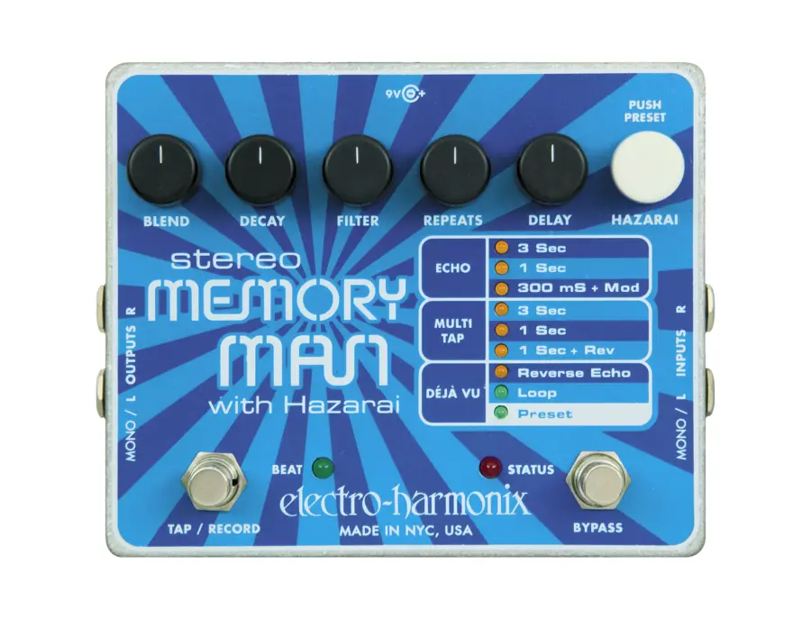 Electro-Harmonix Stereo Memory Man with Hazarai - What To Know