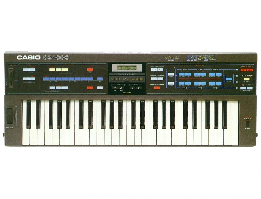 CASIO キーボードシンセサイザー CZ-1000 動作確認済み CASIO