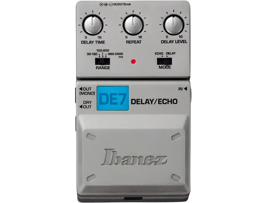 Ibanez DE7 ディレイ/エコー 希少 発振可能 Ibanez DE7 ディレイ
